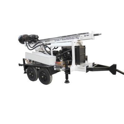 Wheel Mounted Water Borehole Drilling Machine