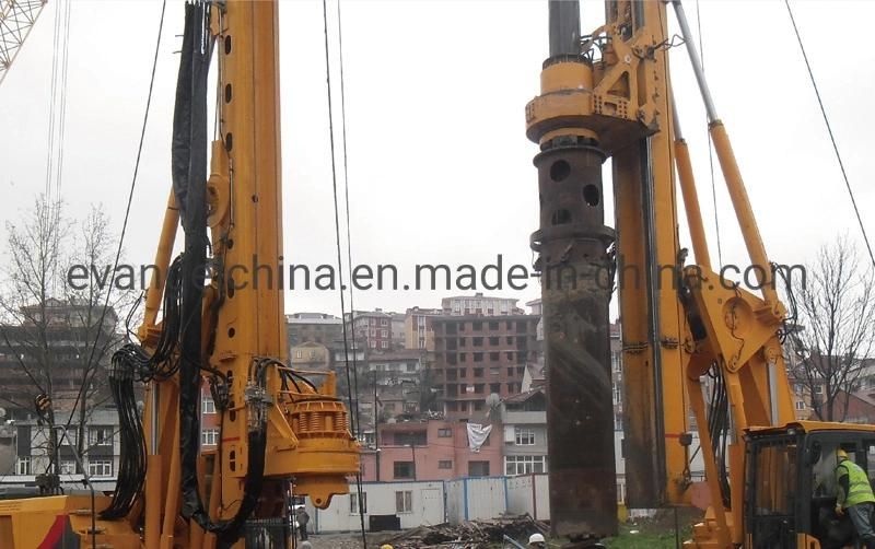 130 Kn. M Torque Big Prower Rotary Drilling Rig with Qsb7-C227 Engine