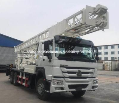 300m Hydrauic Water Well Drilling Rig with Liquid-Driven Hammer No Compressor