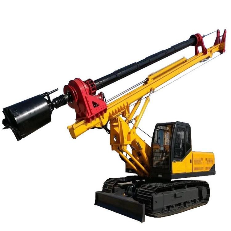 60m Depth High Power Pile Driver Rotary Drilling Rig Machine