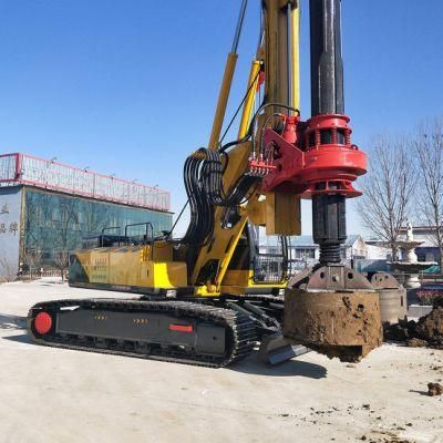 High Performance Hydraulic Earth Drill 60m Crawler Economical Water Well Drilling Rig