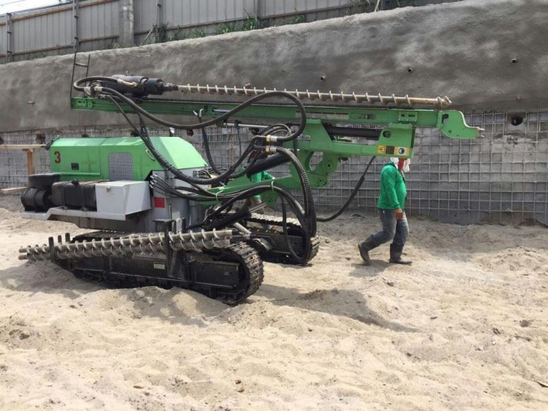 More Powerful Down The Hole Hydraulic Drill Equipment Rock Blasting Drilling Rig