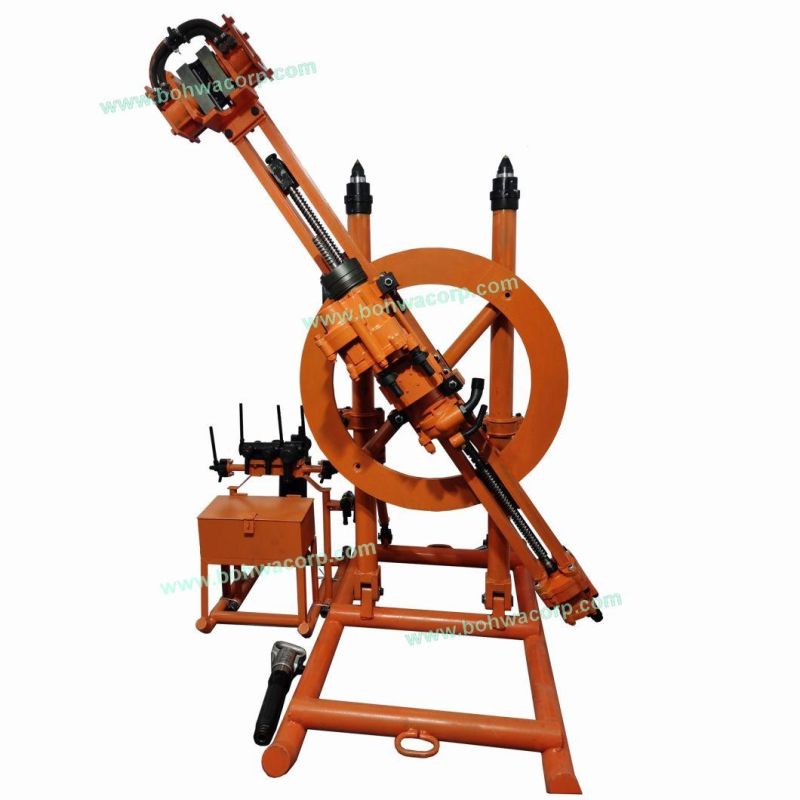 Turntable Air Rocks Drill Rig for Tunnel Fan Borehole Drilling