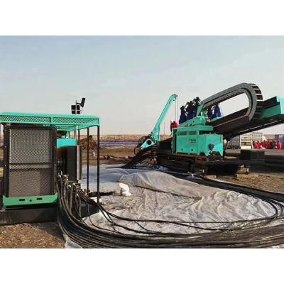 High Stability 1300kn Gas Pipe Drilling Rig with Electrical Control