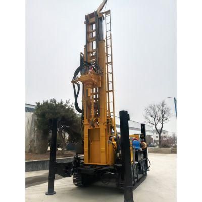 Multi-Function Crawler Movable 500m Deep Water Well Drilling Rig / Drilling Machine