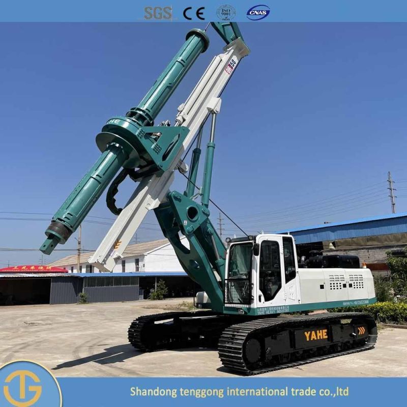 Hydraulic System Small Pile Driver for Road Construction