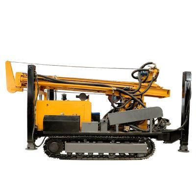 Steel Crawler 500m Portable Hydraulic Water Well Drilling Rigs