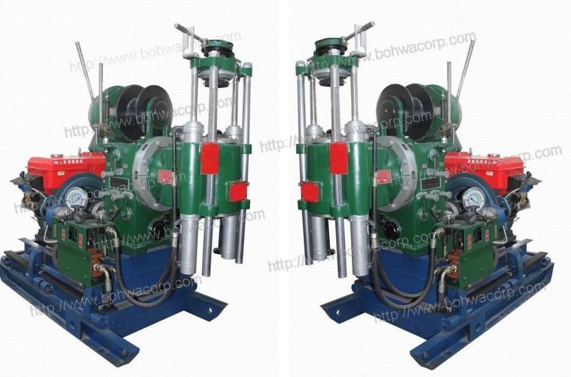 20-35kw Diesel Engine Core/Civil Engineering/Water Well Drilling Rig with Trailer
