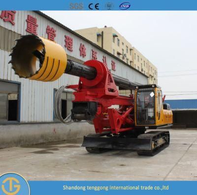 Tenggong Dr-120 Construction Machinery Hydraulic Drilling Rig Machine Max Drilling Depth 30m