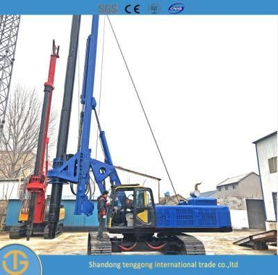 Hydraulic Piling Tractor Piling Machine Crawler Surface Drilling Rig
