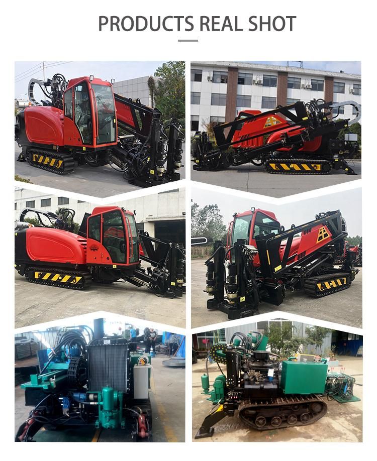 20 to 45 Ton Rock 600mm Soil Hydraulic HDD Drilling Machine Horizontal Directional