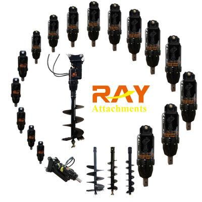 New Model Post Hole Digger Hydraulic Earth Auger for Excavator