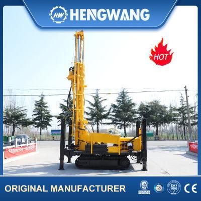 Factory Price Sell Drilling Depth 320 Meter Crawler Pneumatic Rotary Water Well Drilling Rig