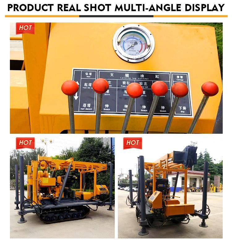Portable Geotechnical Drilling Rig 200m Drilling Rig Machine South Africa