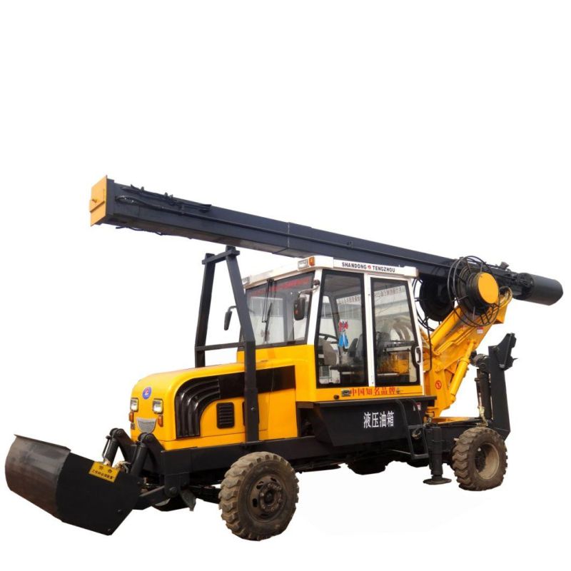 13m Wheeled 180 Degree Rotary Drilling Rig for Excavating