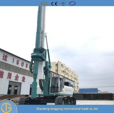 Pile Driver Machine for Ground Screw Pile Foundation