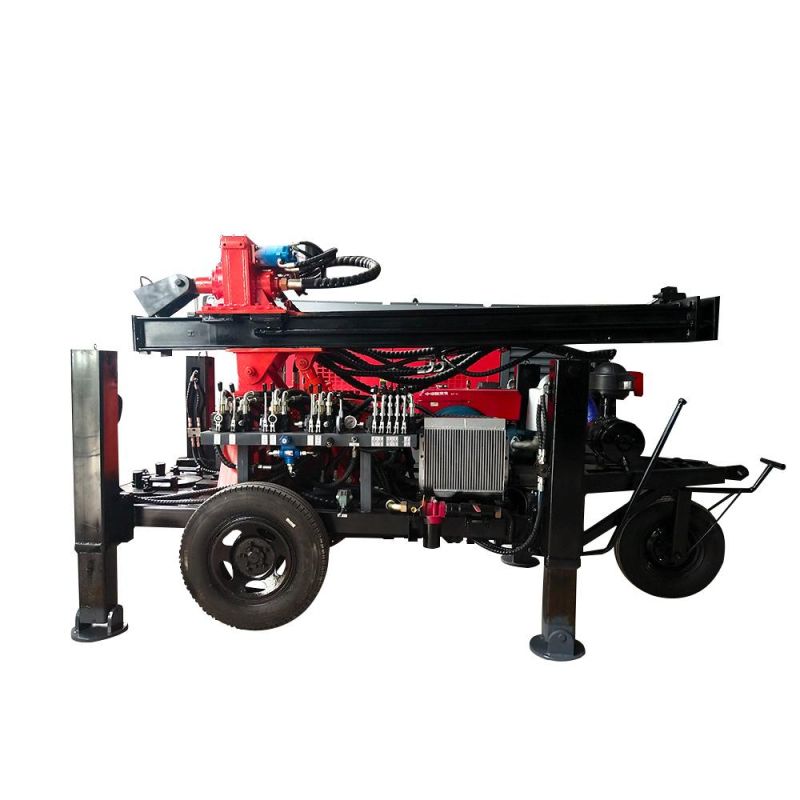 Factory Supply Small Bore Well Deep Hole Rock Drilling Machine