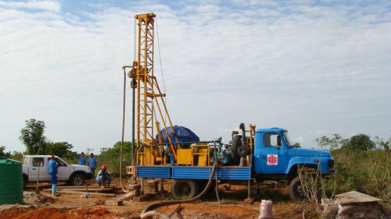 Gl-Iia Truck 250m Truck Mounted Water Well Drilling Rig Water Drill