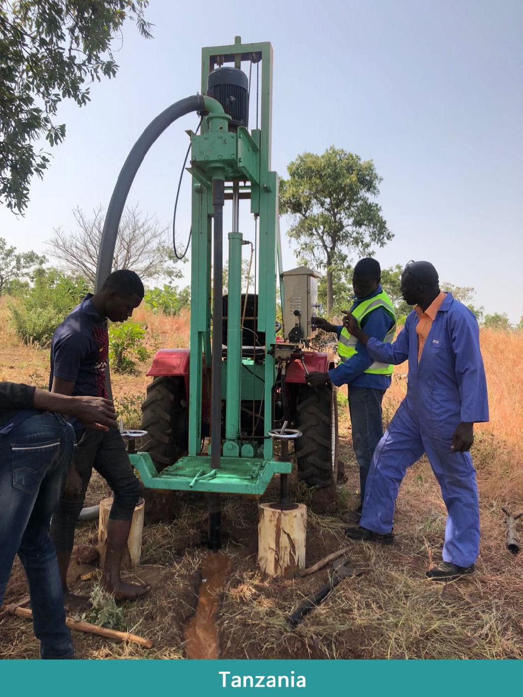Hf100t Tractor Mounted Water Well Drilling Rig for Farm Irrigation Well
