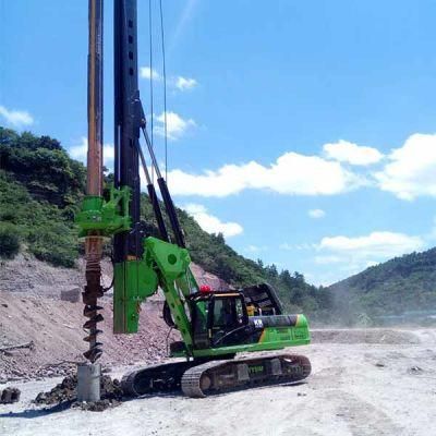 Max Drilling Depth 62m Kr220c Mini Piling Machine Rotary Drilling Rig Bore Rig Machine