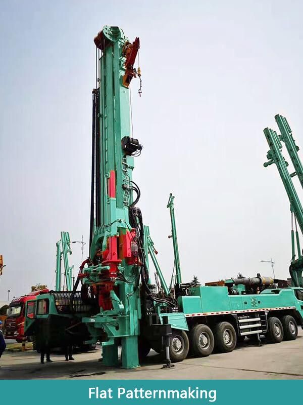 Deep Water Drilling Rigs Hft600st Truck Water Well Drilling Rig