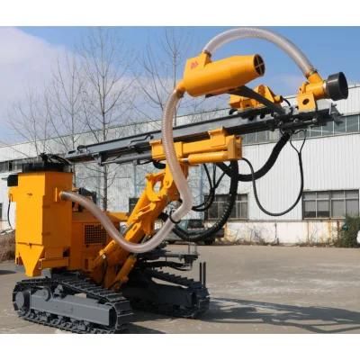 90-260 mm 73.5 Kw Pneumatic Jack Hammer Mining Drilling Rig