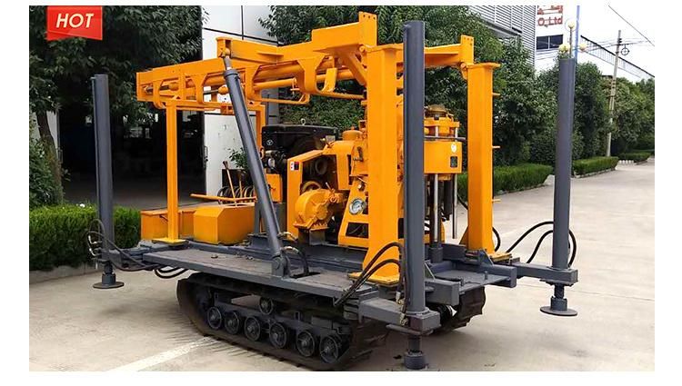 Low Price Core Drilling Rig 200m Hard Rock Drilling Rig Mining Drilling Machine