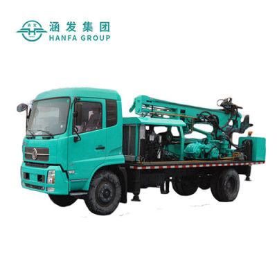 Hft220 Strong Ability for Rock Truck Well Drilling Rig for Sale