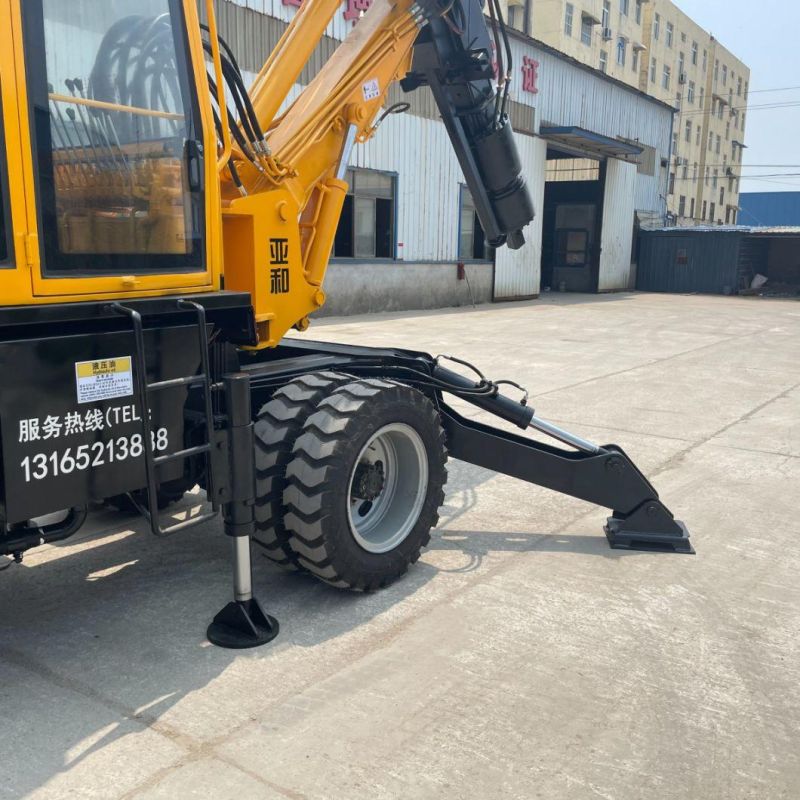 Portable Crawler Hammer Construction Auger Pile Drilling Rig for Sale Dl-180 Model