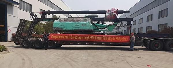 China Brand Hanfa Pile Driving Hf330 Rotary Drilling Rig