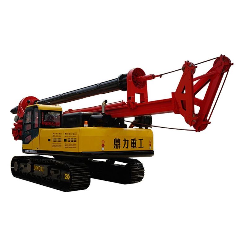 Construction Machine Hydraulic Crawler Rotary Drilling Rig