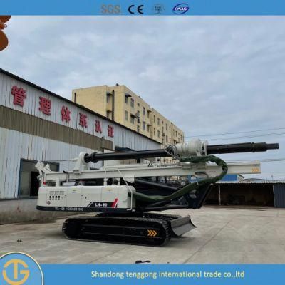 Crawler Pile Driver Drilling Dr-90 Rig Head Hydraulic System Portable Small Crawler Pile Driver Drilling Dr-90 Rig for Free Can Customized