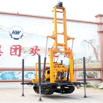 Water Well Digging 160m Depth Crawler Type Blast Hole Drilling Rig