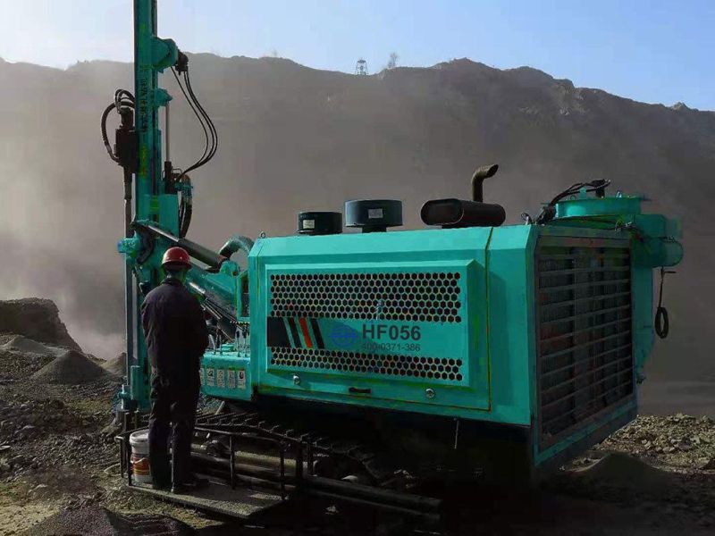 Simple to Control 194kw DTH Hammer Drilling Rig for Mine Drilling with Compressor