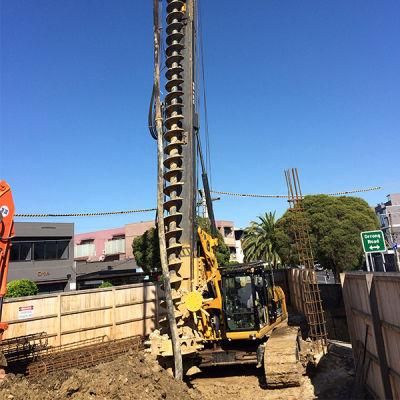 Continuous Flight Augering Drilling Machine Manufacturer Kr125m Cfa Rotary Pile Driving