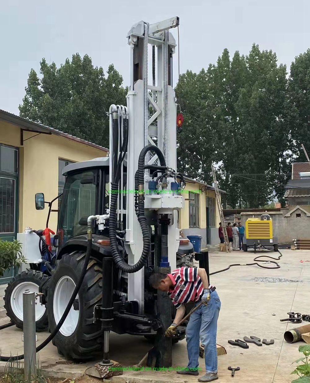 200m Tractor DTH Pneumatic Rock Water Well Drilling Equipment/Borehole Drill Rig (KYT-200)