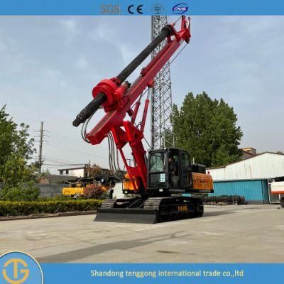 Hydraulic Rotary Cfa Mini Bored Piling Rigs for Sale Dr-100 Model