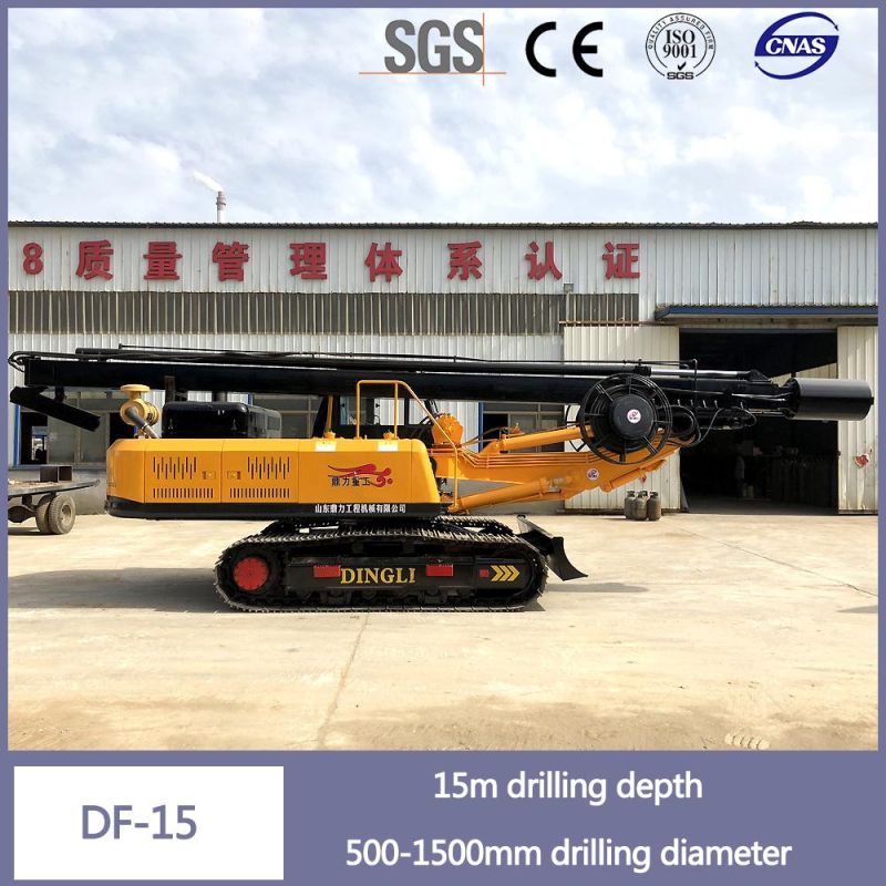 Construction Machinery Rotary Type Drilling Rig with Cummins Engine