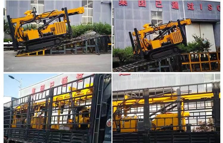 Sell Crawler Rotary Drilling Depth 180m Water Well Drilling Rig Machine Pneumatic Drill Rig