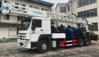 Manufacturers Produce Large Torque 300-1000m Vehicle-Mounted Rotary Truck Mounted Water Drilling Rig