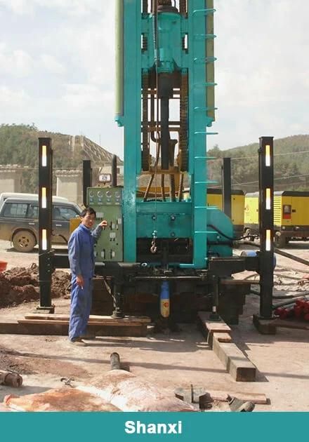 High Power Hf1100y Crawler 1000m Deep Water Well Building Drilling Rig