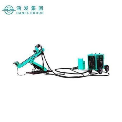 Hot Sale in South America! Hfu-3A Full Hydraulic Underground Portable Core Drill Rig