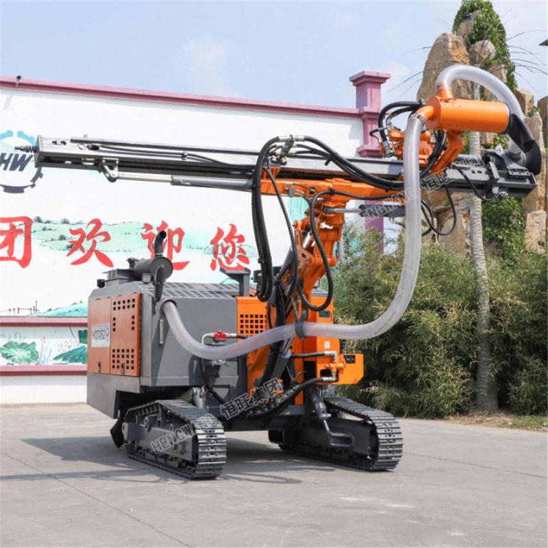 30m Mining Hydraulic Crawler Rock Quarry Gold Mine Blasting Hole Drilling Rig