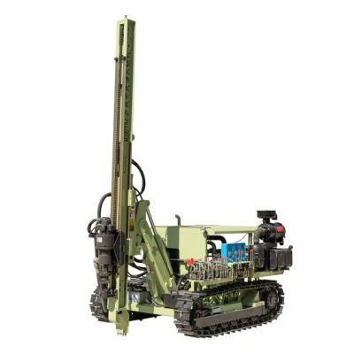 Track Mounted Mine Blasting Hole Air Comressor Drilling Rig DTH Drill