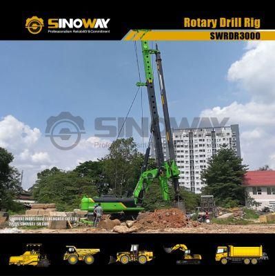 Rotary Drilling Rigs Hydraulic Piling Rigs with Cummins Engine