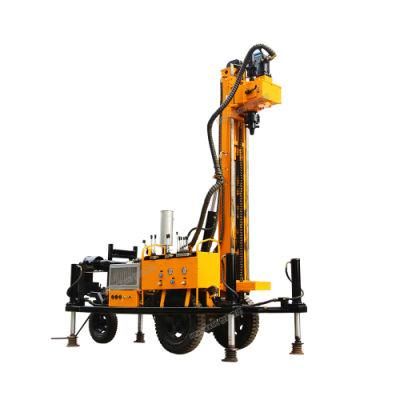 Truck Mounted Water Well Drilling Rig/Work with Air Compressor or Mud Pump