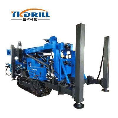 350m Water Well Core Drilling DTH Drilling Machine Multifunctional Hydraulic Crawler Drilling Machine