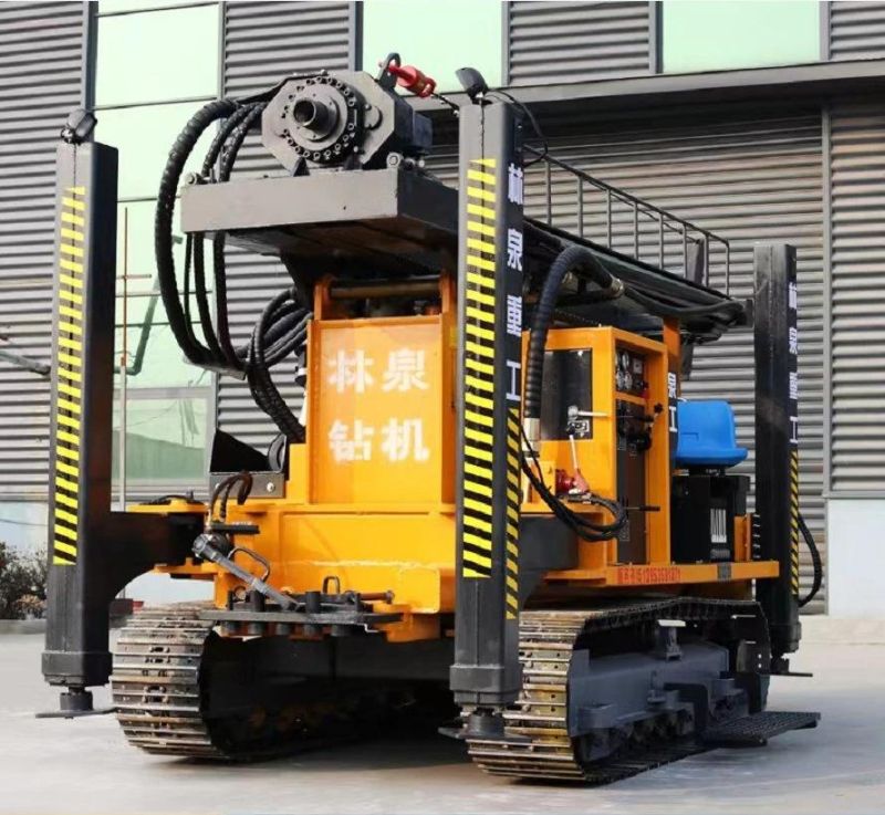 Crawler Water Well Drilling Rig Ground Water Drilling Machine