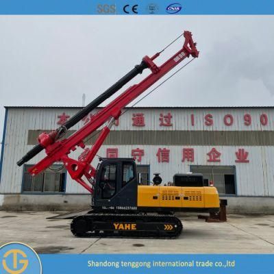 Ground Screw Pile Driver Pneumatic Excavator Mini Drilling Rig with Two Drilling Tools for Free Can Customize