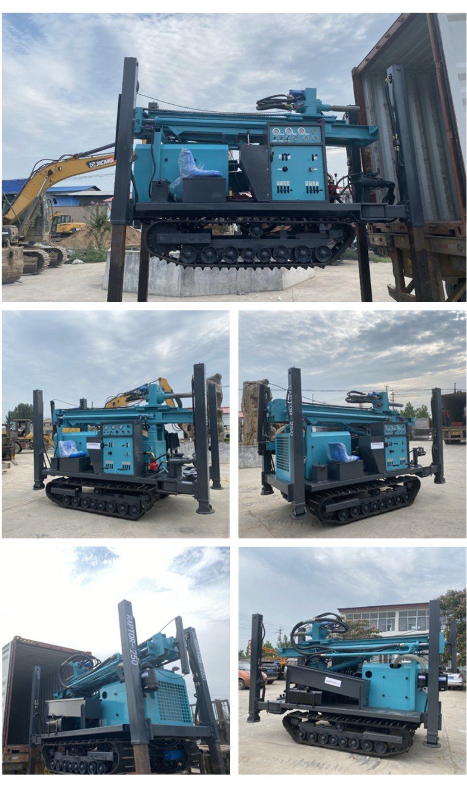 Water Well Hydraulic Rotary Drilling Rig Borehole Water Drilling Rig for Sale
